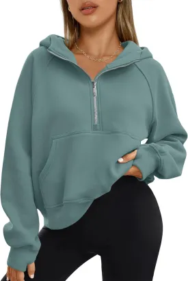 AUTOMET Womens Hoodies Fleece Fall Fashion Outfits Workout Sweatshirts Winter Jackets Oversized Pullover Tops Clothes 2025