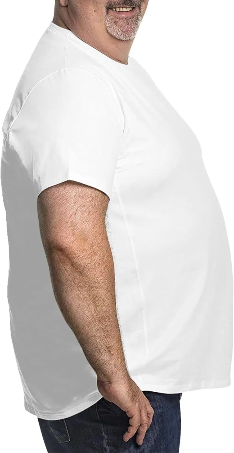Custom T Shirts Big and Tall Men's T-Shirts Customize Image Text Logo Shirt Short Sleeve Tee Customized Tees