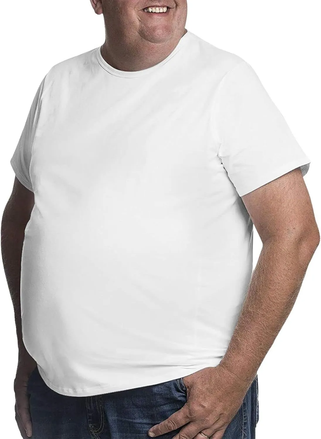 Custom T Shirts Big and Tall Men's T-Shirts Customize Image Text Logo Shirt Short Sleeve Tee Customized Tees