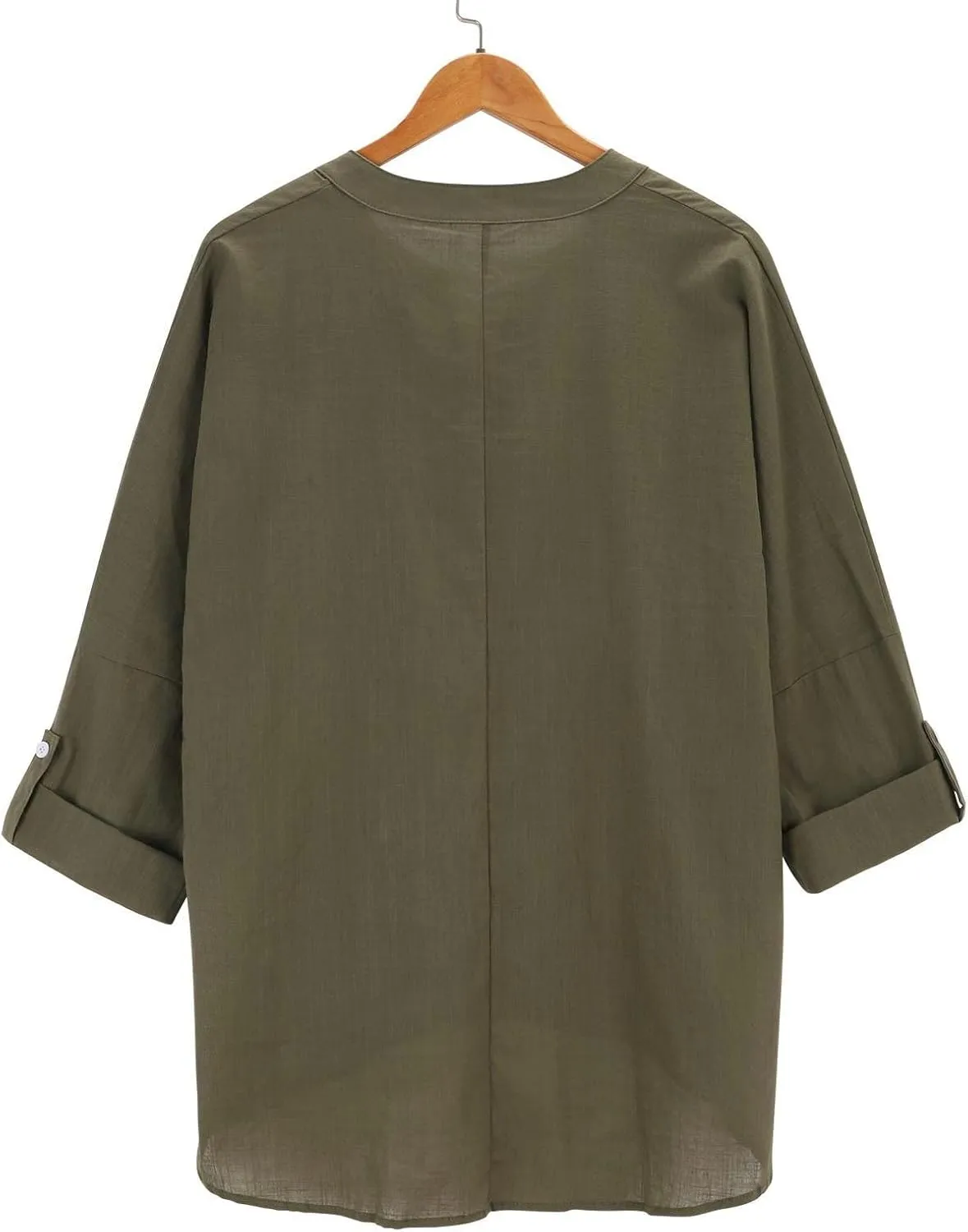 Linen Blouse Embroidered Shirt Summer Loose Hooded Top Womens Blouse Womens Blouses Long