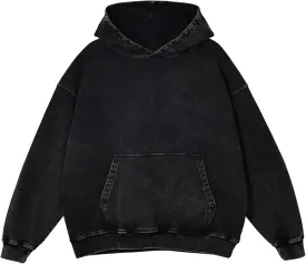 Mens Oversized Hoodies Vintage Hoodie Couples Pullover Acid Wash Hoodies for Men Streetwear Sweatshirts